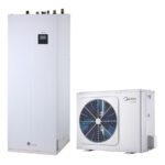 Midea M-Thermal MHA-V16W/D2N8-B-IWT240 osztott levegő-víz hőszivattyú HMV tárolóval 16 kW