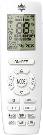 KingHome Primor 4,6 kw-os Inverteres Split Klíma KWH18AZDXB-K6DNA1A - Image 2